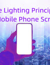 Le principe d'éclairage de l'écran du téléphone portable