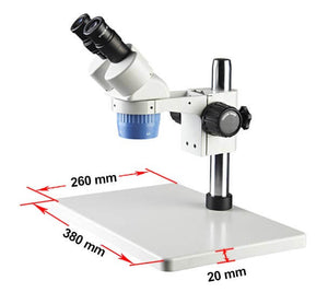 Microscope stéréo électrique binoculaire de haute résolution pour la carte PCB et le SMD de précision