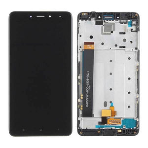 For Xiaomi Redmi Note 4 Complete Screen Assembly With Frame Black - Oriwhiz Replace Parts